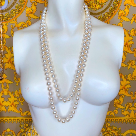 Neiman Marcus Jewelry - Neiman Marcus 60” Pearl Necklace 9mm 🌟 gorgeous